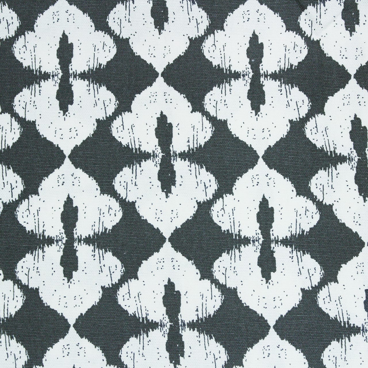 ALPHA Woven Cotton 2 Pcs Bolster Cover set - Black