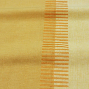 Alpha Yellow Woven Cotton Plain Table Cover (1 Pc) online in India