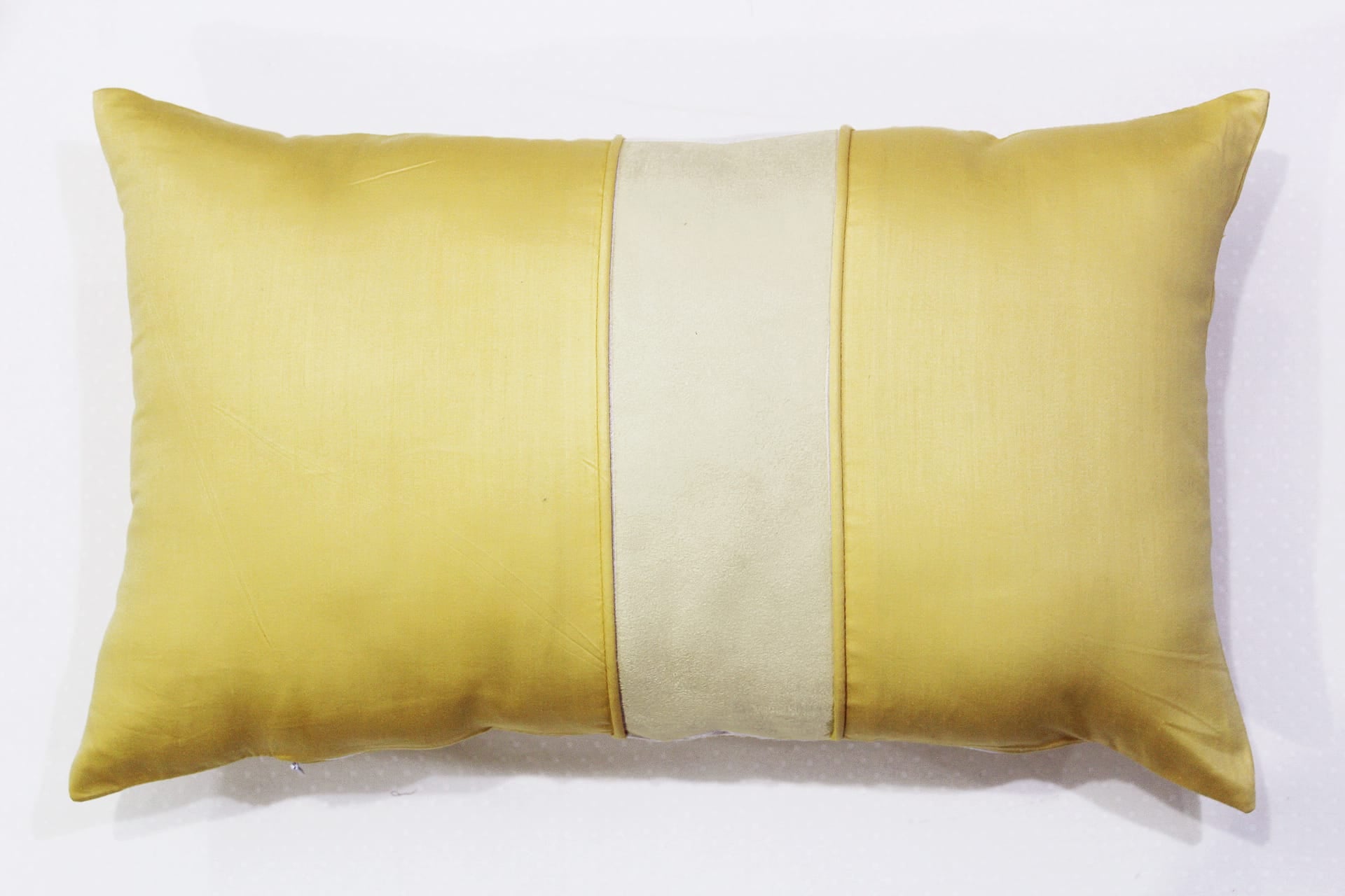Stylish Cotton Satin Patch Throw/Lumber Pillow Online In India