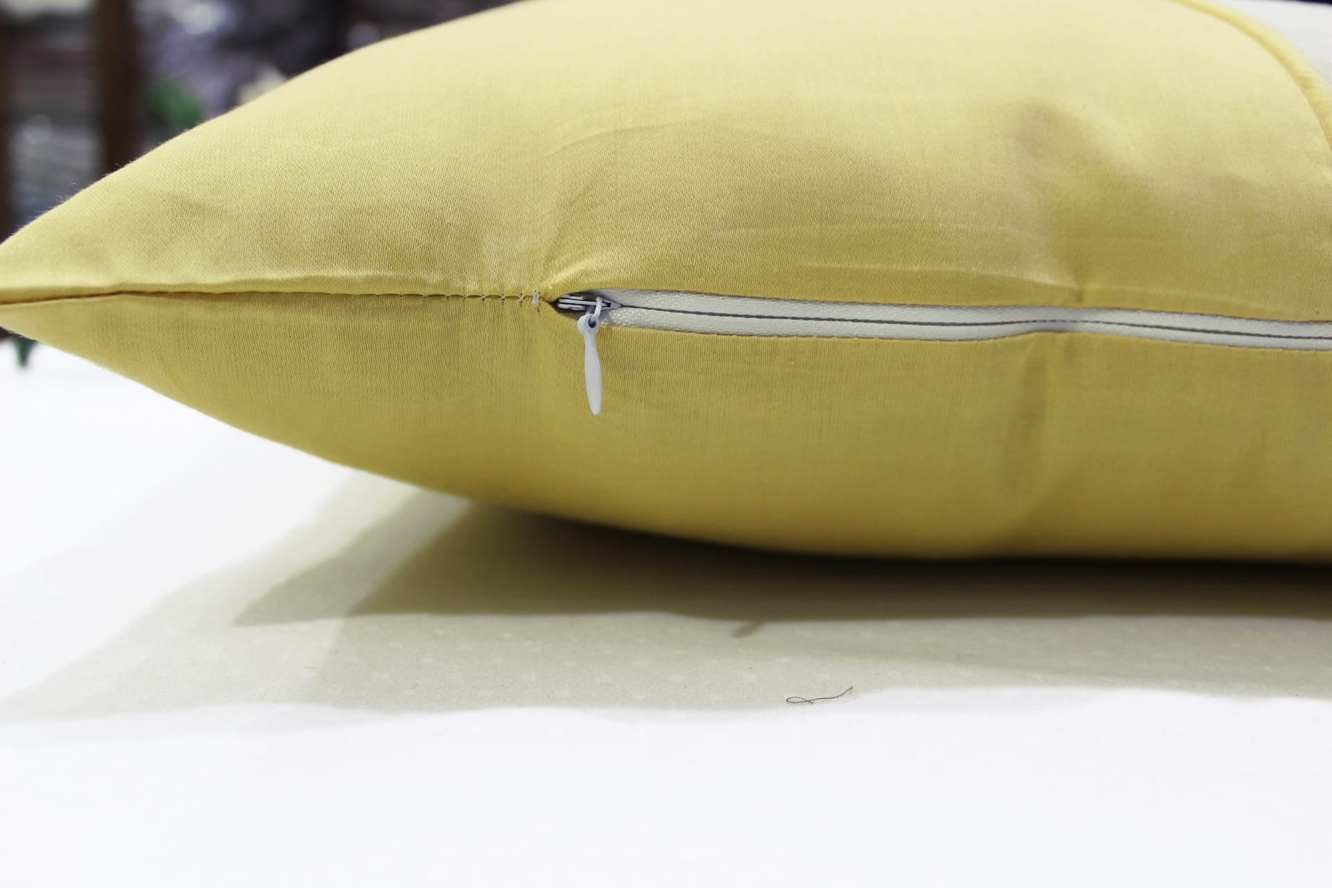 Stylish Cotton Satin Patch Throw/Lumber Pillow Online In India