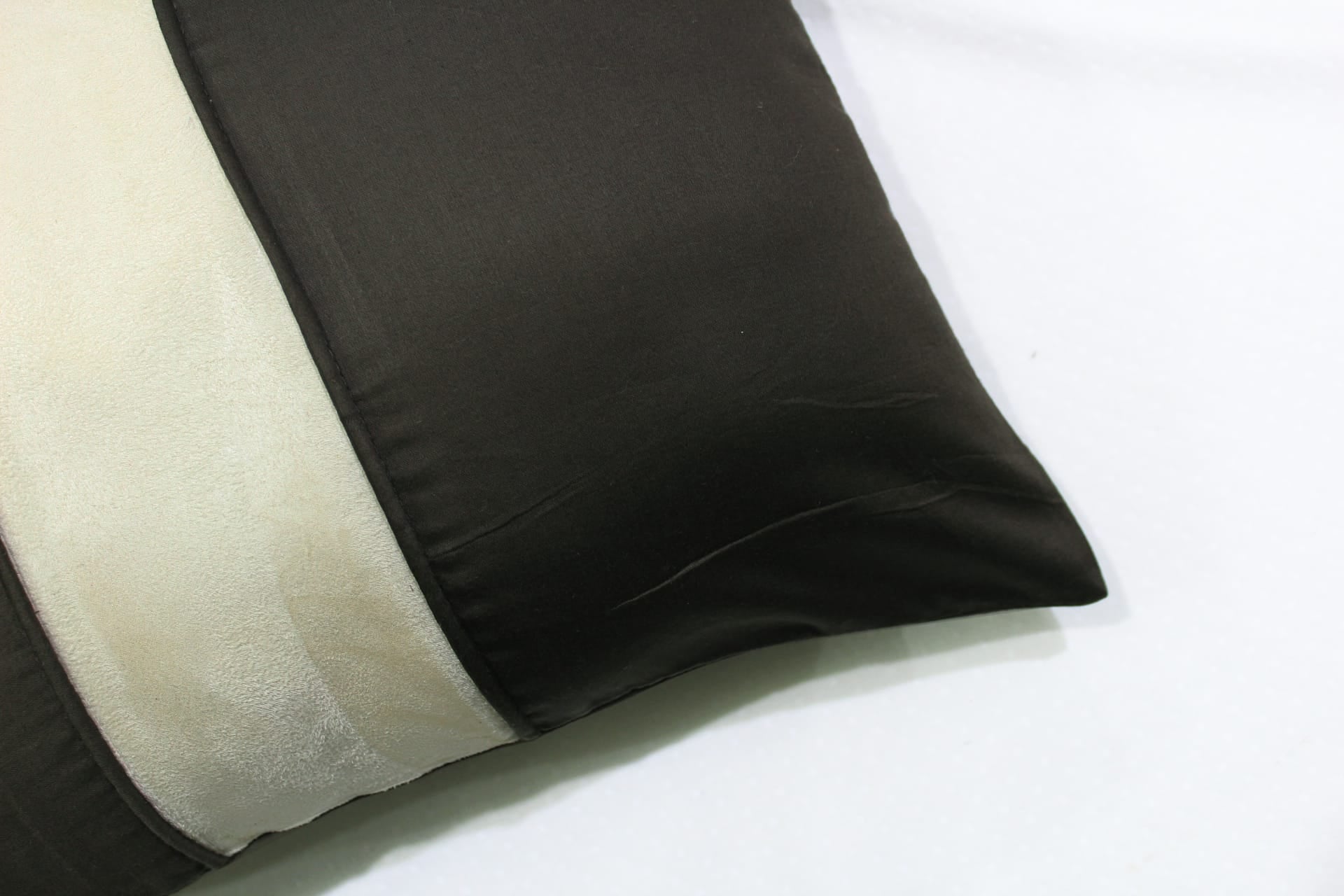 Stylish Cotton Satin Patch Throw/Lumber Pillow Online In India