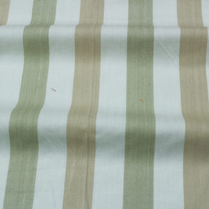 Alpha Beige Woven Cotton Stripes Table Cover(1 Pc) online in India