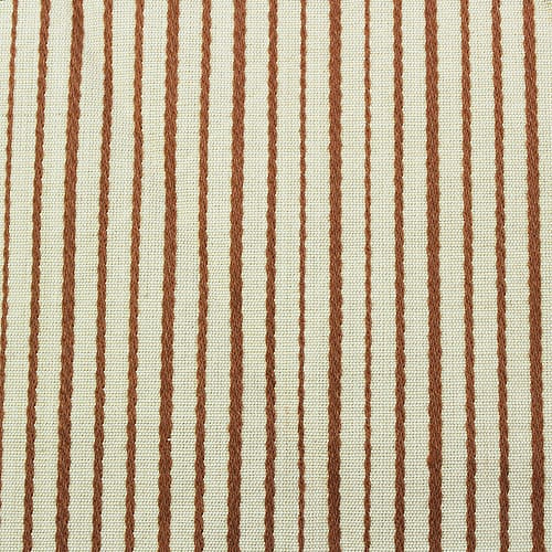 Alpha Coffee Woven Cotton Stripes Table Cover(1 Pc) online in India