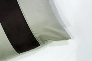 Stylish Cotton Satin Patch Throw/Lumber Pillow Online In India