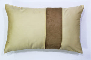 Stylish Cotton Satin Patch Throw/Lumber Pillow Online In India