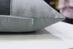 Stylish Cotton Satin Patch Throw/Lumber Pillow Online In India