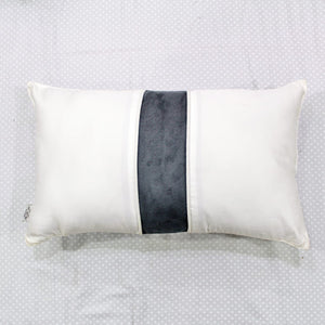 Stylish Cotton Satin Patch Throw/Lumber Pillow Online In India