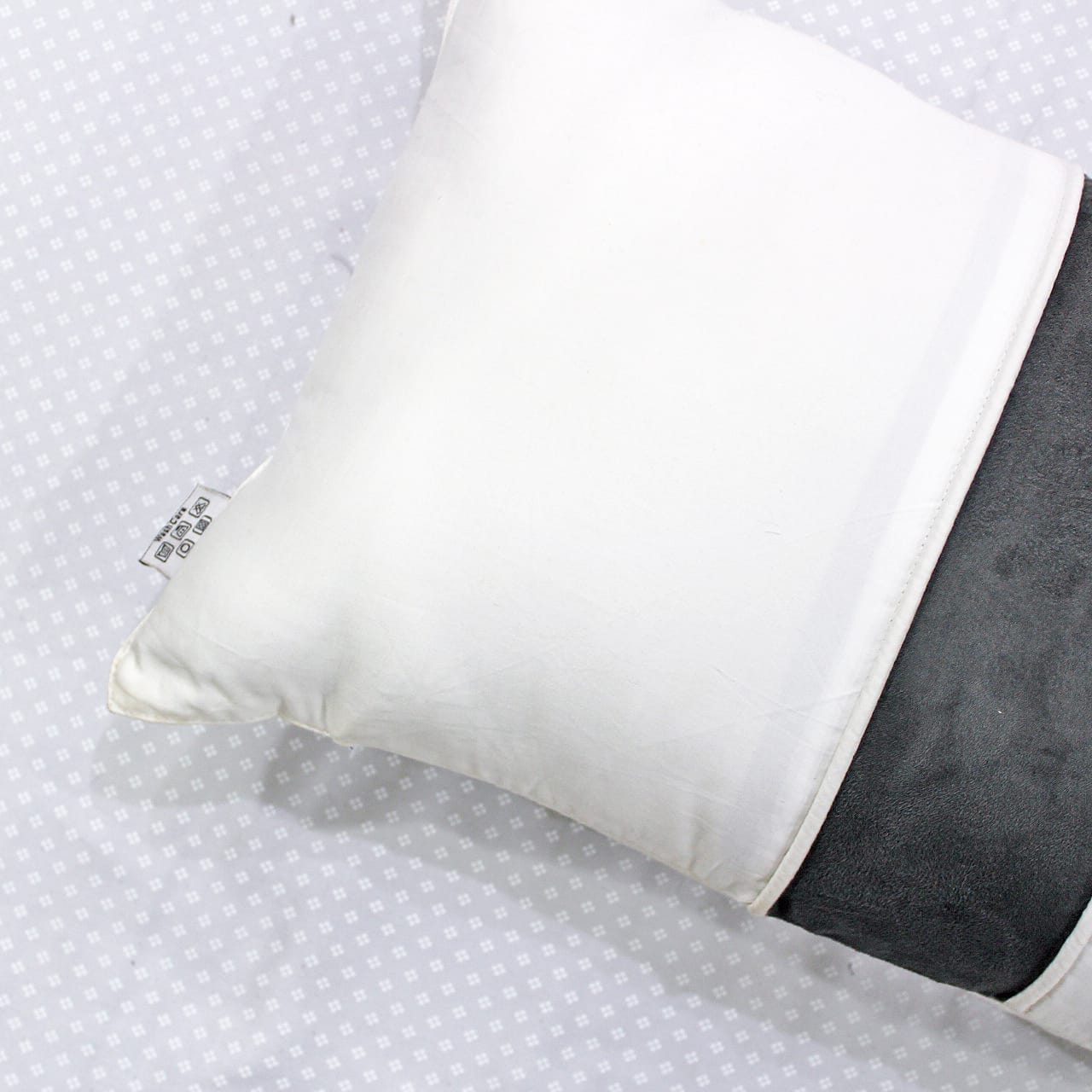 Stylish Cotton Satin Patch Throw/Lumber Pillow Online In India