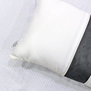 Stylish Cotton Satin Patch Throw/Lumber Pillow Online In India