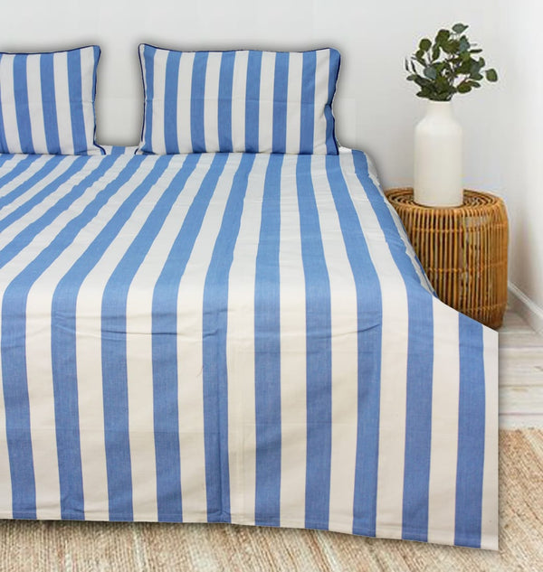 Elegant Alpha Woven 100% Cotton Handloom Bed Cover online in India