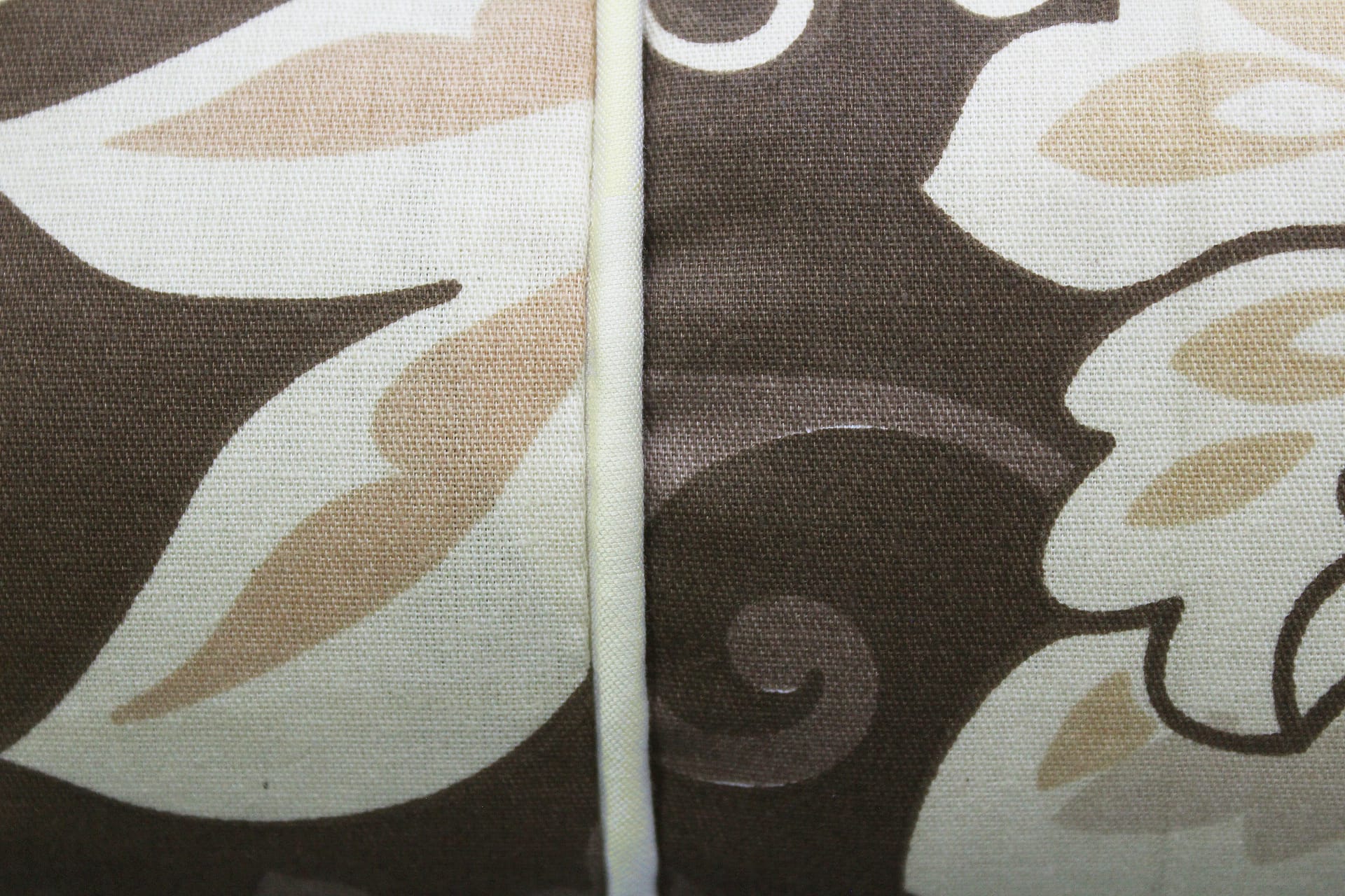 MELANGE 100% Cotton Baby Bolster Cover (with Bolster Insert), Brown