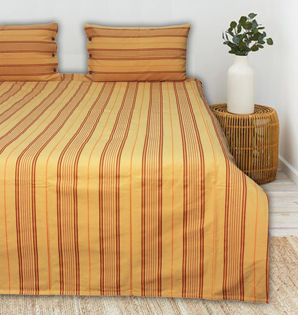 Elegant Alpha Woven 100% Cotton Handloom Bed Cover online in India