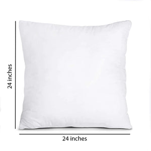 Soft White Fiber Cushion Fillers/Inserts(24*24inches) online in India at best prices