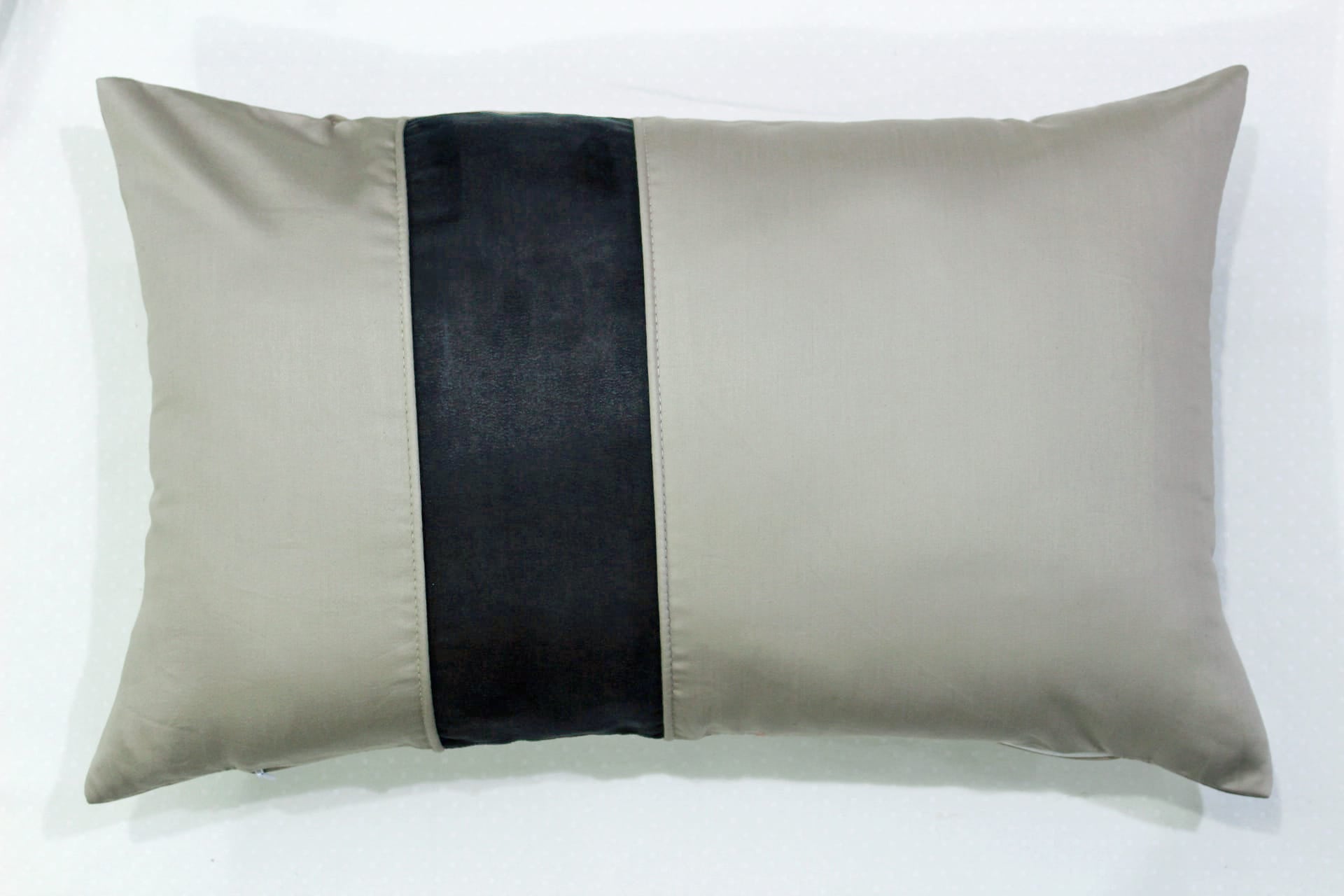 Stylish Cotton Satin Patch Throw/Lumber Pillow Online In India