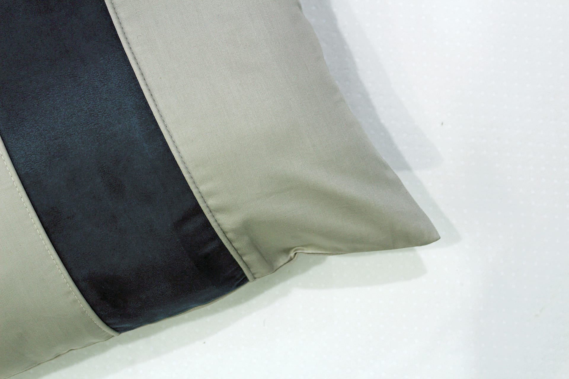 Stylish Cotton Satin Patch Throw/Lumber Pillow Online In India