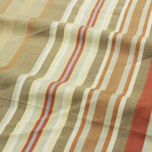Alpha Multicolor Woven Cotton Stripes Table Cover(1 Pc) online in India