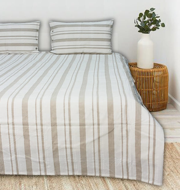 Elegant Alpha Woven 100% Cotton Handloom Bed Cover online in India