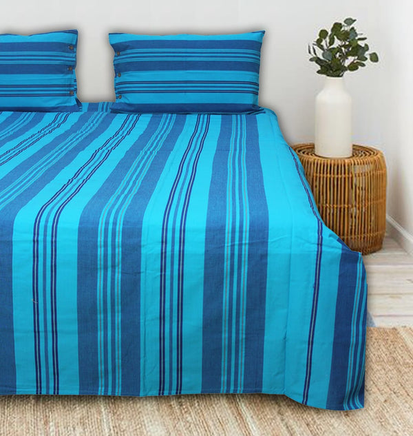 Elegant Alpha Woven 100% Cotton Handloom Bed Cover online in India