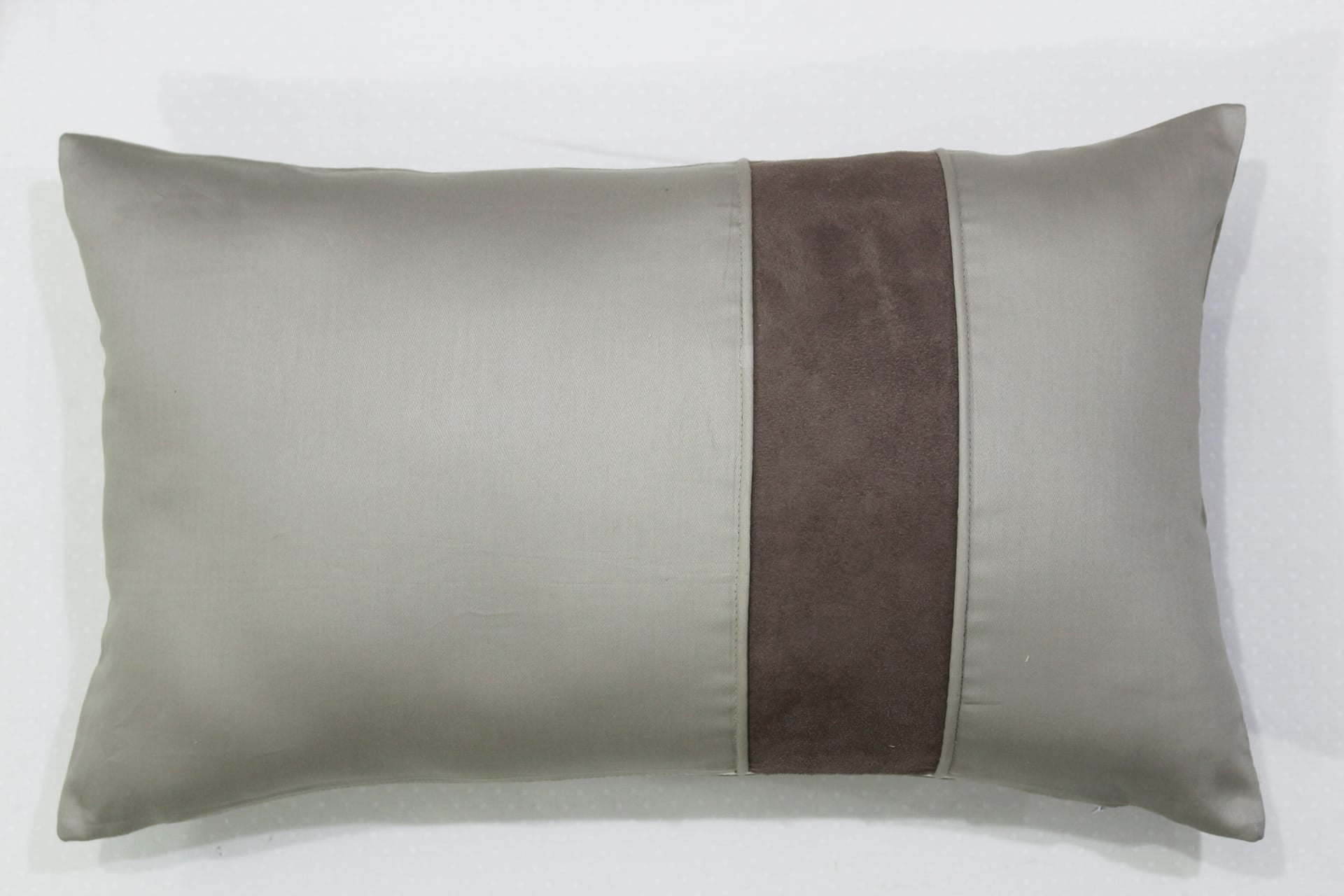 Stylish Cotton Satin Patch Throw/Lumber Pillow Online In India