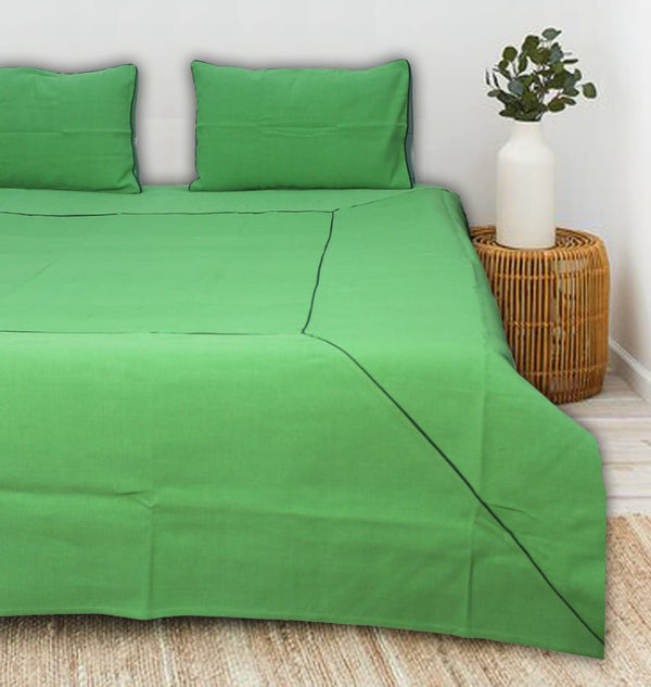 Elegant Alpha Woven 100% Cotton Handloom Bed Cover online in India