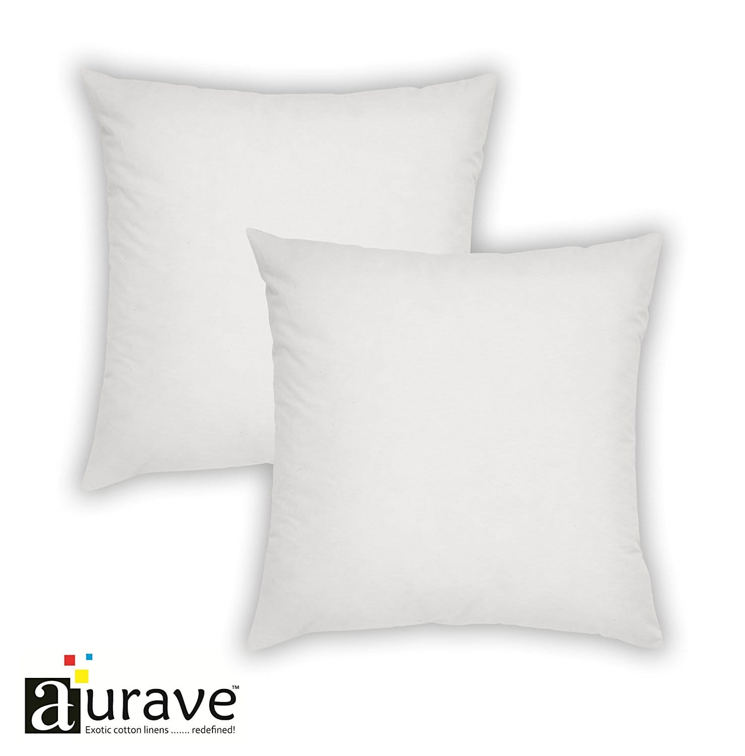 Soft White Fiber Cushion Fillers/Inserts(18*18 inches) online in India at best prices