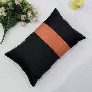 Stylish Cotton Satin Patch Throw/Lumber Pillow Online In India