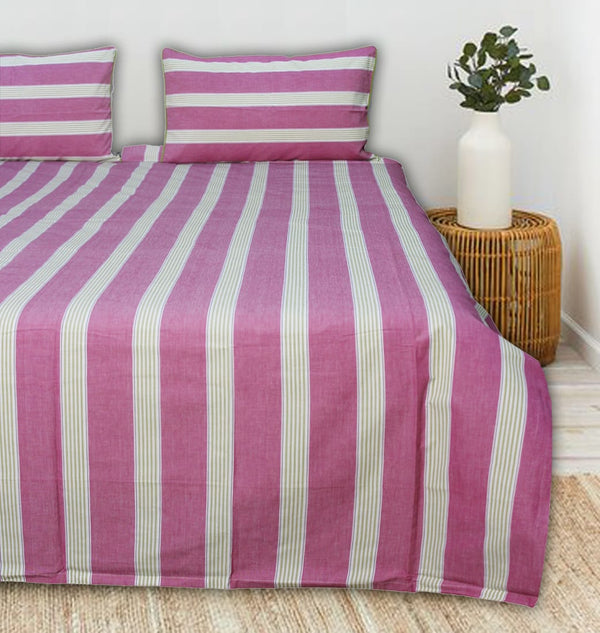 Elegant Alpha Woven 100% Cotton Handloom Bed Cover online in India