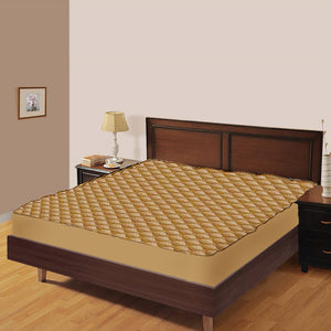 Mustard Premium Fitted Water Proof Mattress Protector online in India