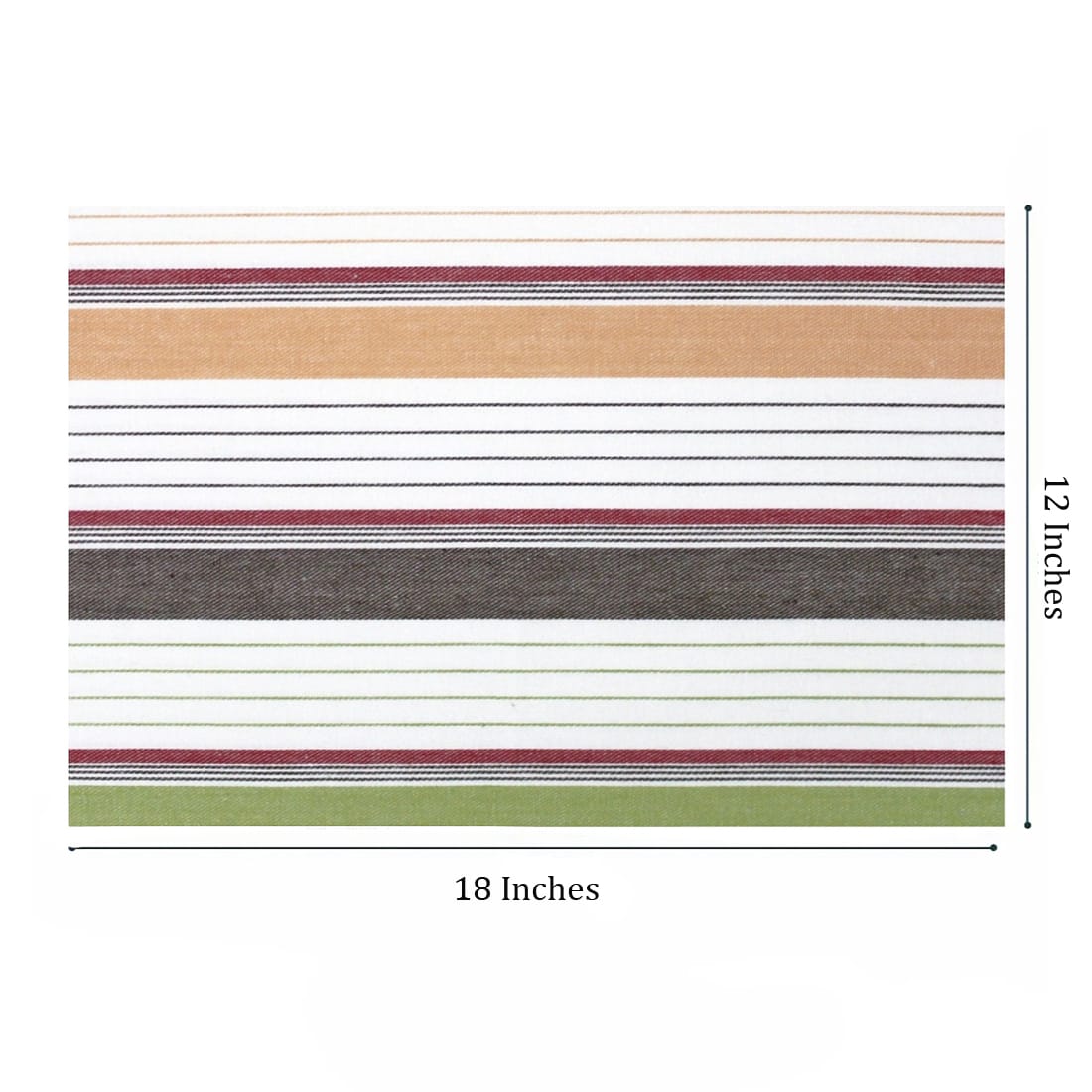 Classy Hand Woven Cotton Table Placemats Set( 6 P cs) online in India