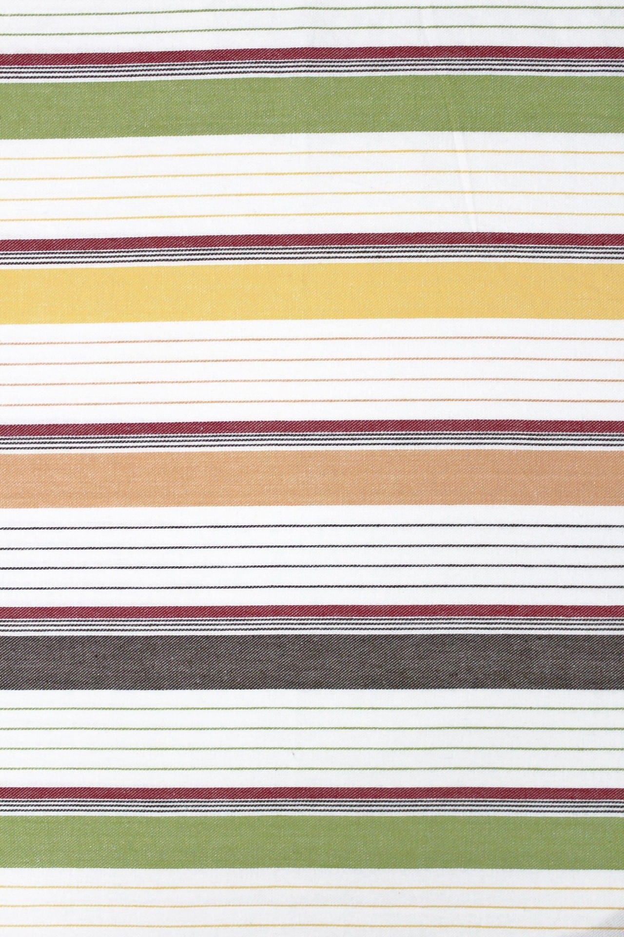 Soft Stripe Print Mercerised Woven Cotton Diwan Set(6 Pcs) online in India