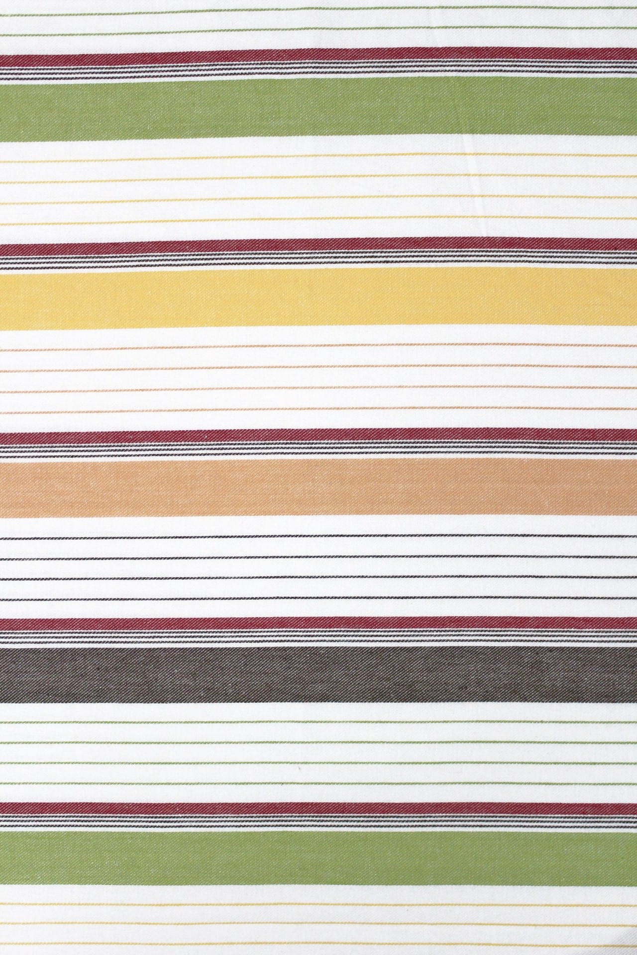 Soft Stripe Print Mercerised Woven Cotton Diwan Set(6 Pcs) online in India