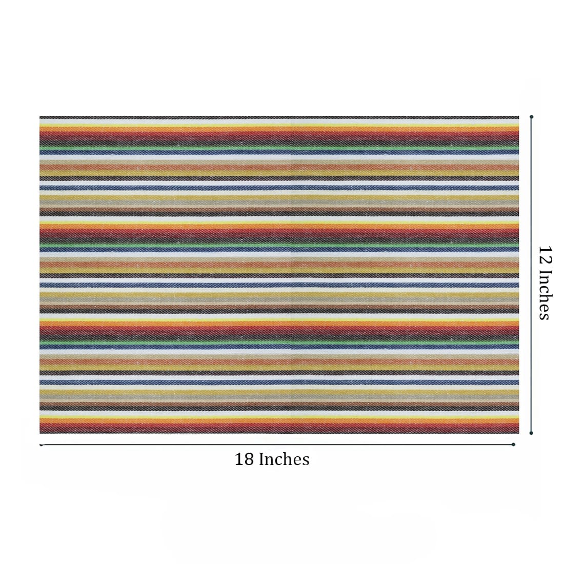 Classy Hand Woven Cotton Table Placemats Set( 6 P cs) online in India