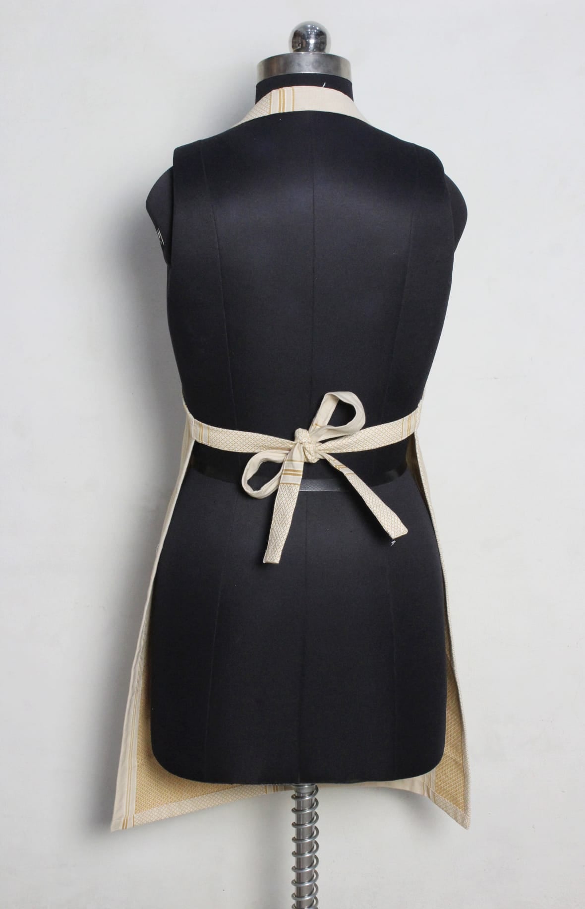 Alpha Beige Stripe Cotton Kitchen Apron(1 Pc) online in India