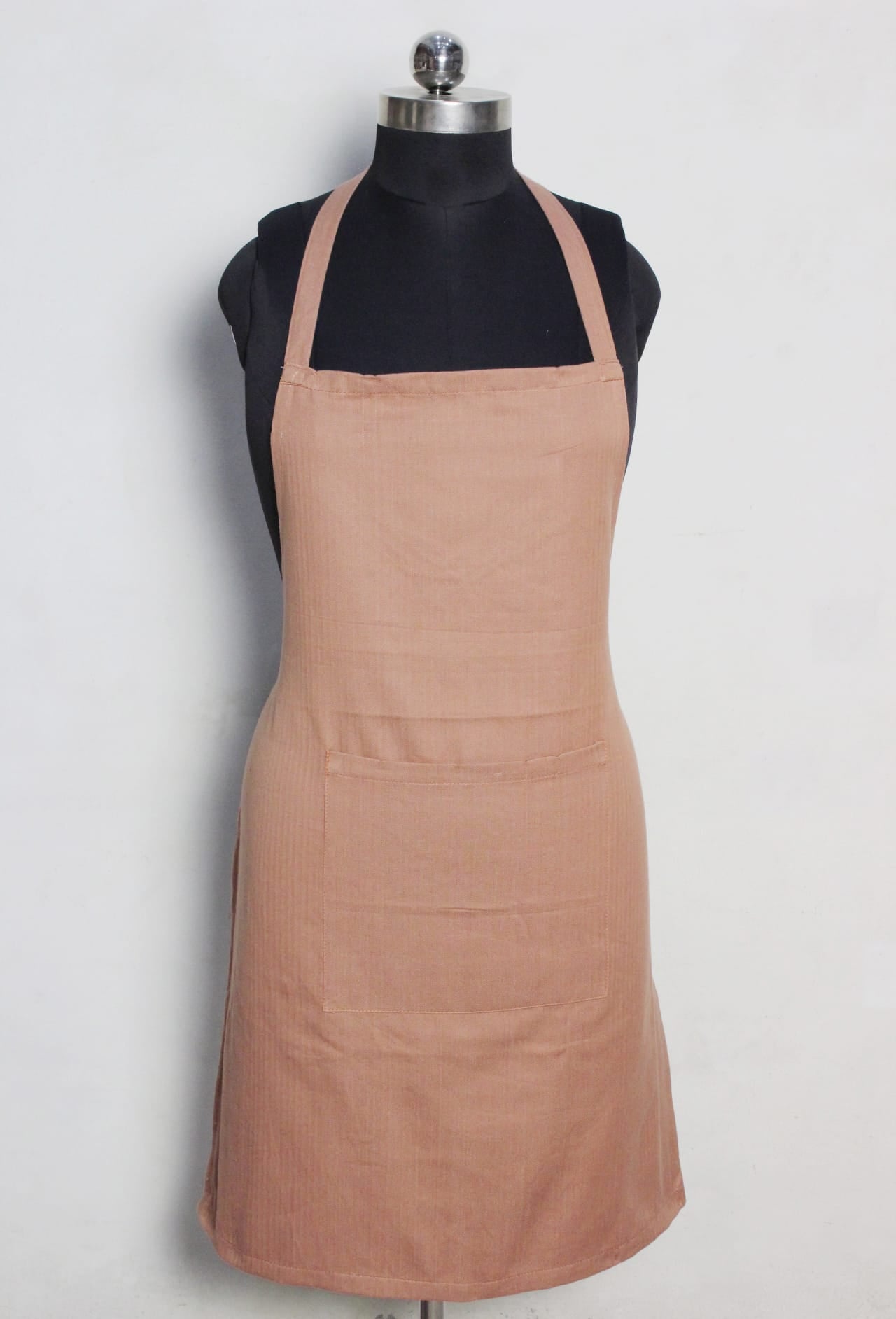 Alpha Rust Stripe Cotton Kitchen Apron(1 Pc) online in India