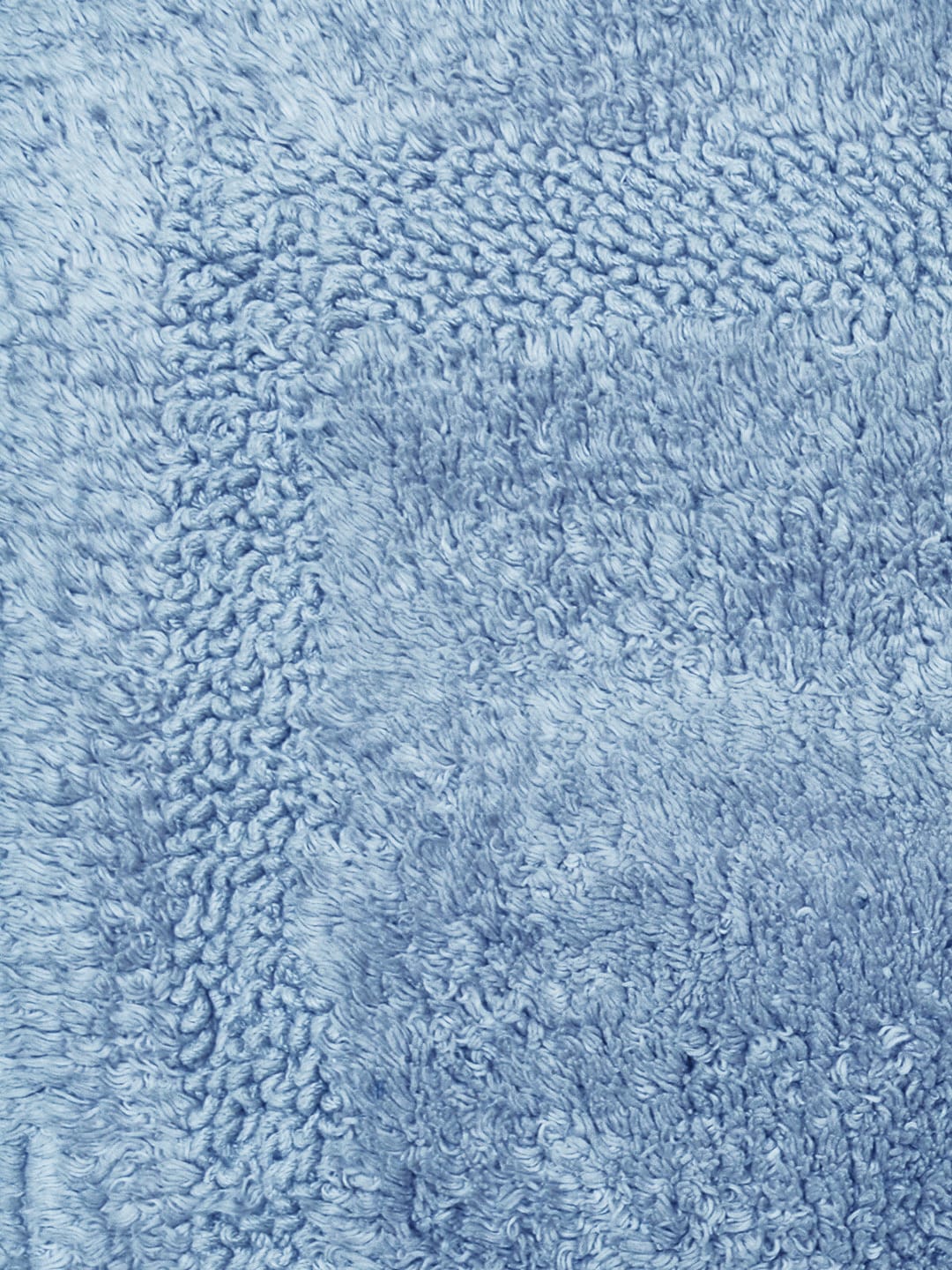Non Slip Luxury Reversible Cotton Bathmat In Blue Online At Best Prices
