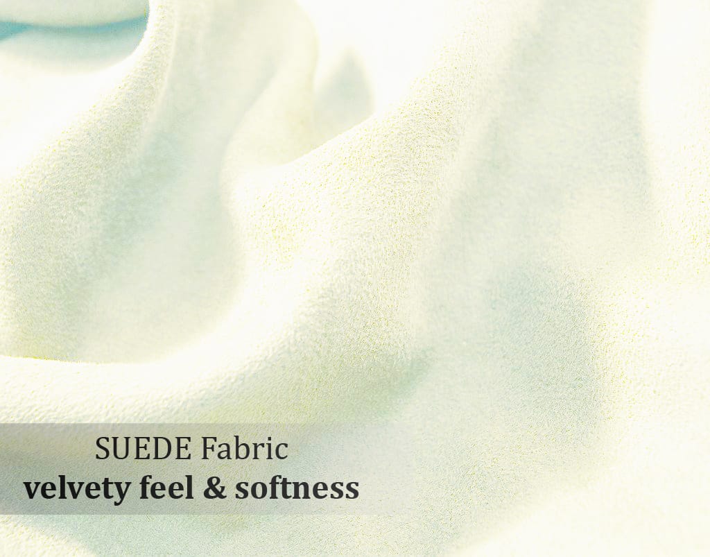 Soft Suede Velvet Cushion Cover Set in Cream online in India(5 Pcs)