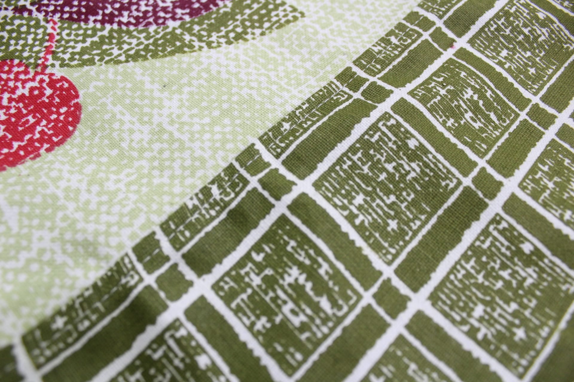 Printed Handloom Cotton Flare 6 Pcs Diwan Set