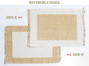 Classy Hand Woven Cotton Table Placemats Set( 6 P cs) online in India