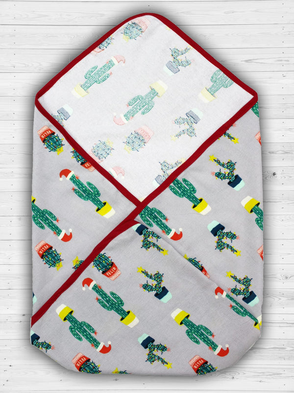 Soft Printed Cotton Wrapping Sheet for new born baby online in India