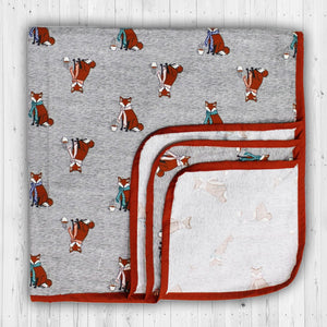 Soft Printed Cotton Wrapping Sheet for new born baby online in India