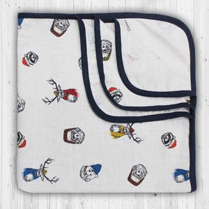 Soft Printed Cotton Wrapping Sheet for new born baby online in India