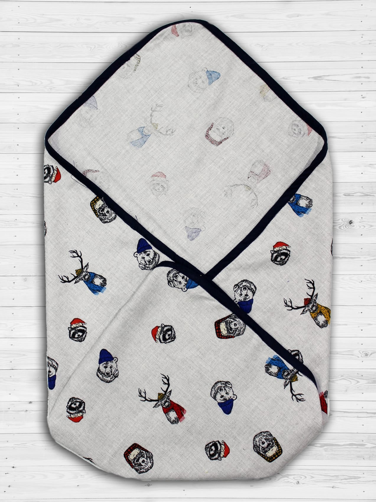 Soft Printed Cotton Wrapping Sheet for new born baby online in India