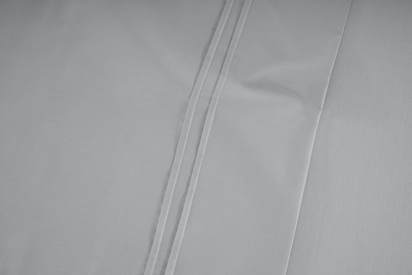 Cotton Satin 400 TC Designer Pillow Covers, Silver