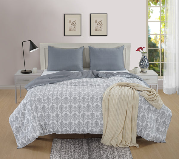 Soft Traditional Motif 300 TC Cotton Satin Bedsheet online in India