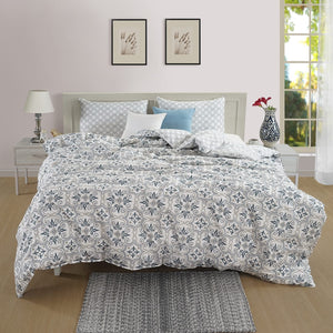Soft Traditional Floral 300 TC Cotton Satin Bedsheet online in India