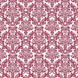 Soft Maroon 144 TC Damask Print Cotton Fabric(231 cms) online in India