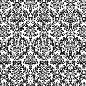 Soft Black Printed Damask Cotton Bolster Cover Set (2Pcs) Online In India