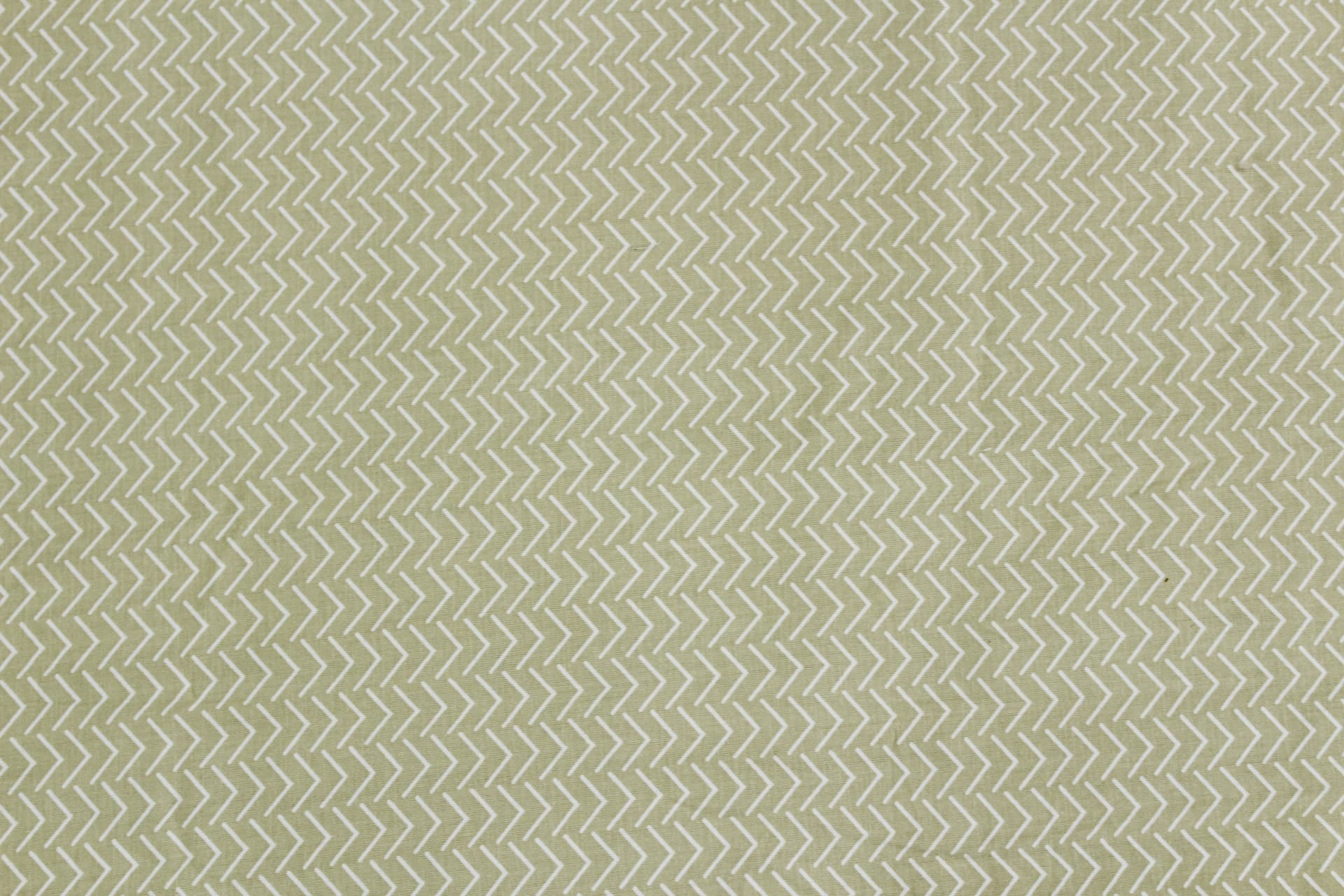 Soft Cotton Printed 250 TC Geometrical Fitted Bedsheet In Beige At Best Prices