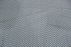 Soft Cotton Printed 250 TC Geometrical Satin Fitted Bedsheet In Grey At Best Prices