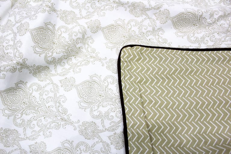 Soft Traditional Motif 300 TC Cotton Satin Bedsheet online in India